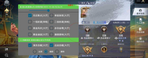 和平直装战斗机V12破解【自瞄+巡查+美化】